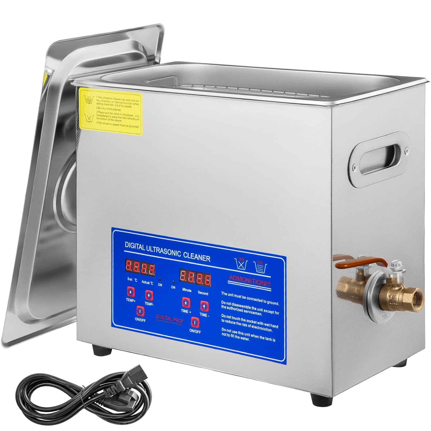 VEVOR Commercial Ultrasonic Cleaner 6L